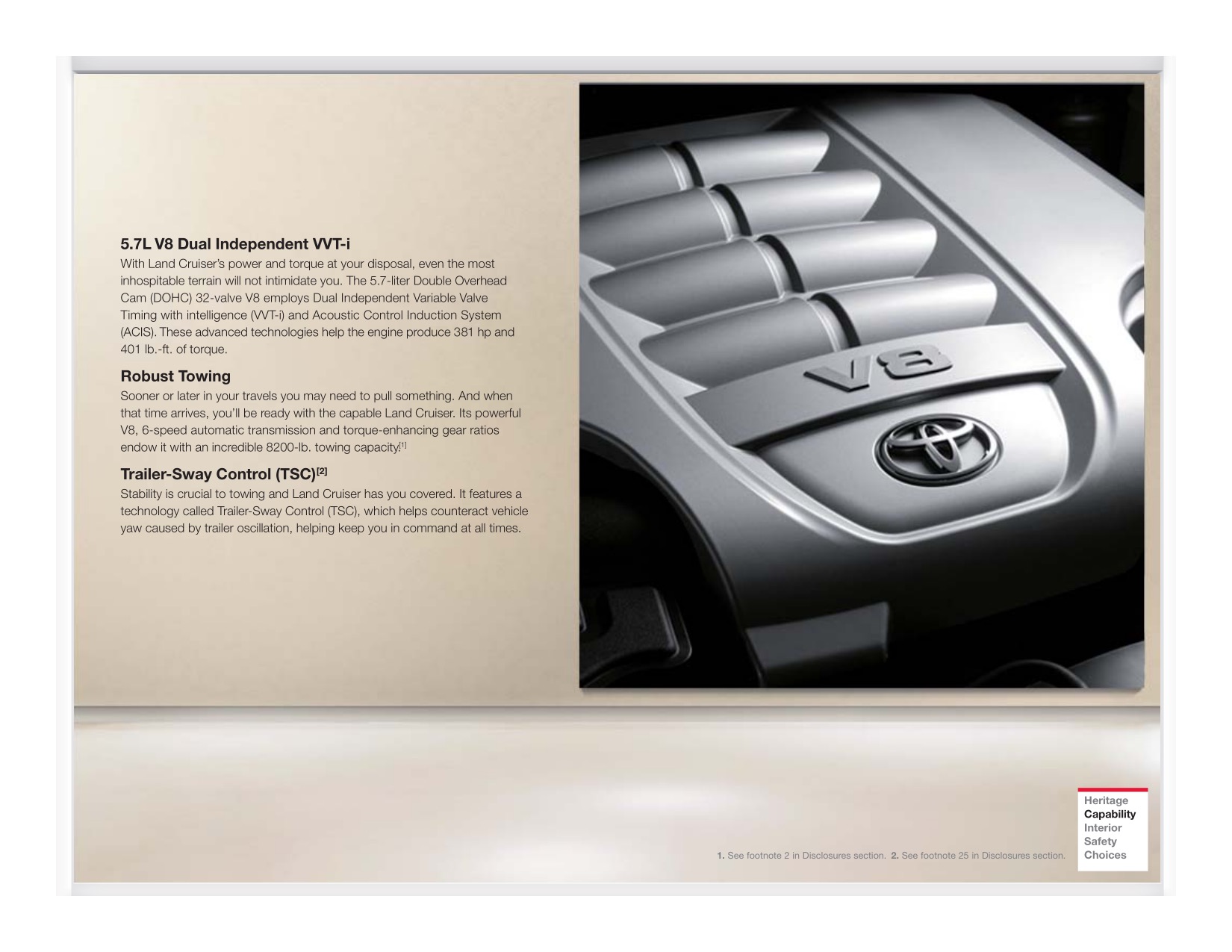 2014 Toyota Land Cruiser Brochure Page 16